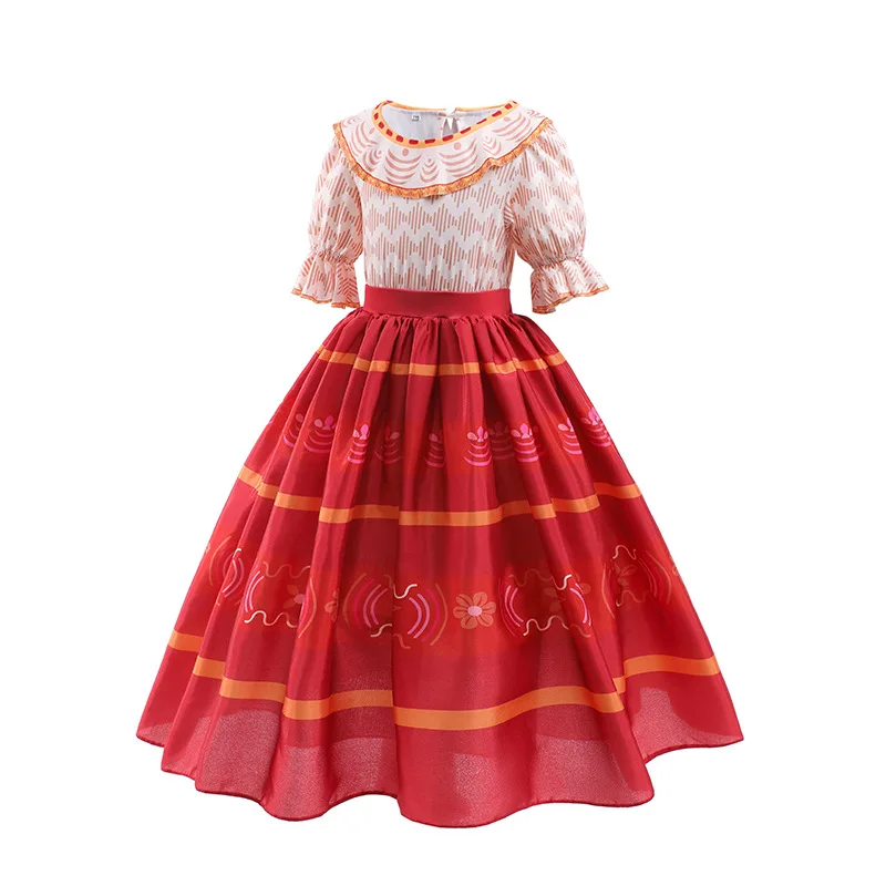 Vestito Per Bambini Magia Costume Da Dolores Per Ragazze Bambini Encanto Cosplay Abo Da Principessa Bambini Compleanno Carnevale Festa Vestido Madrigal Vesti Regalo Di Festa 1501 Vestito Carnevale