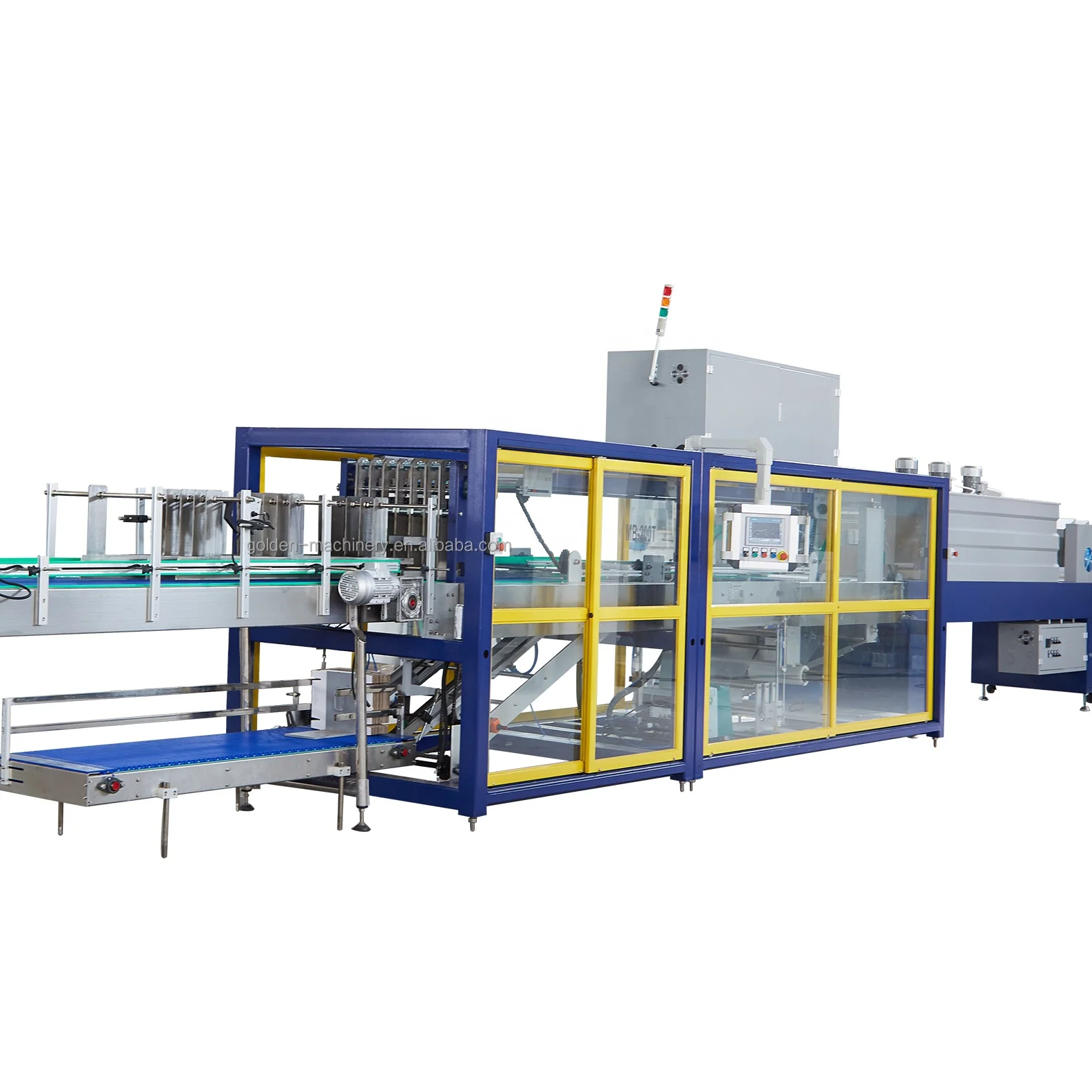 Water Bottle Boxing Line Carton Box Packaging Machine