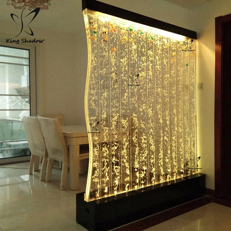 Mur de bulle d'eau acrylique de LED, décor à la maison d'intérieur, fonAF -  AliExpress