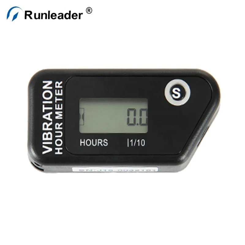 Runleader Motorcycle Inductive Hour Meter For Motorbike Motocross Bike