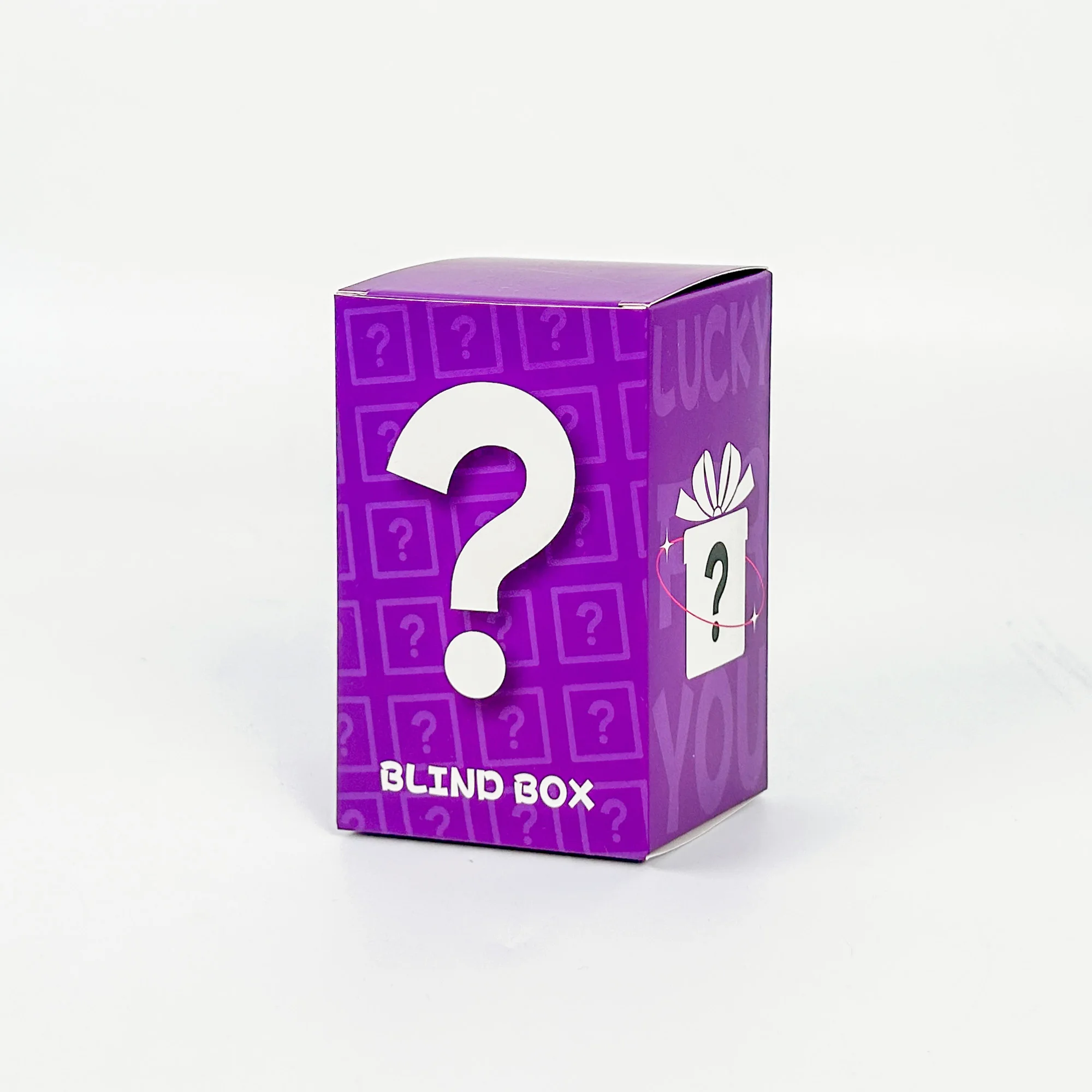 Custom Reusable Tag Packaging Luxury Eco-Friendly Kraft Gift Crafted Rectangle Mystery Box Four-Color Flexographic Markings Die