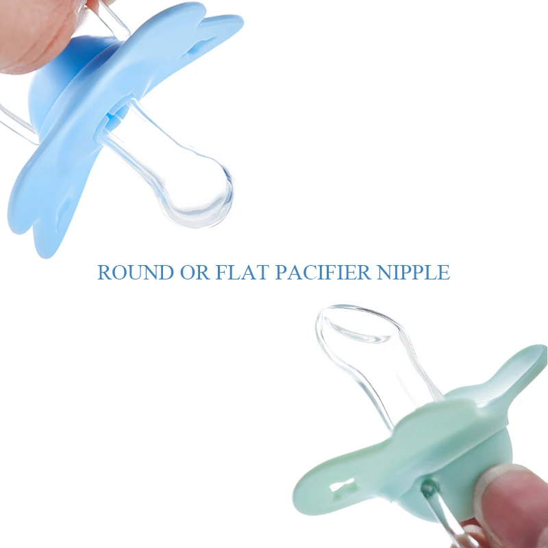 Manufacturer Silicone Orthodontic Pp Mouth Pacifier Soother Baby