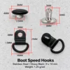 black d ring hook