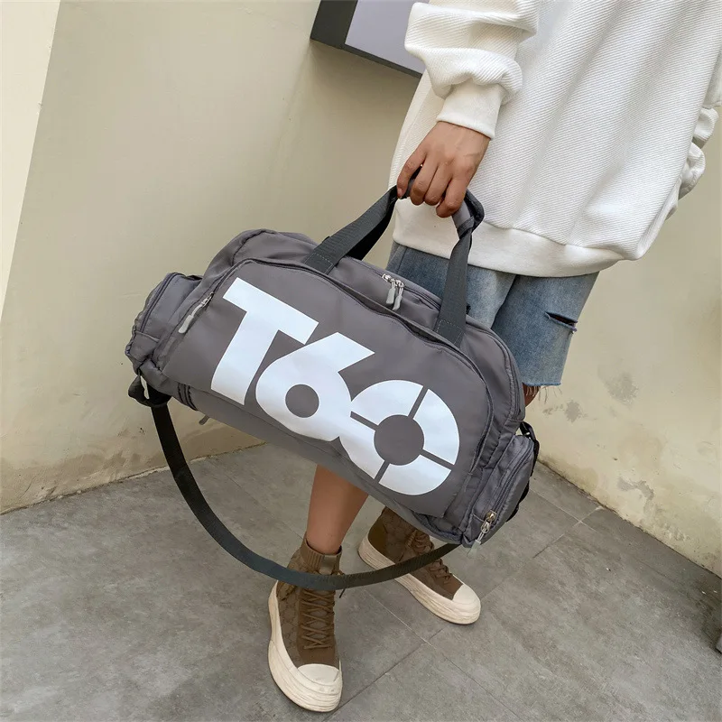 Custom Logo Travel Duffel Bag Women T90 Football Training Soccer Ball Sports Men Duffle Gym Bag