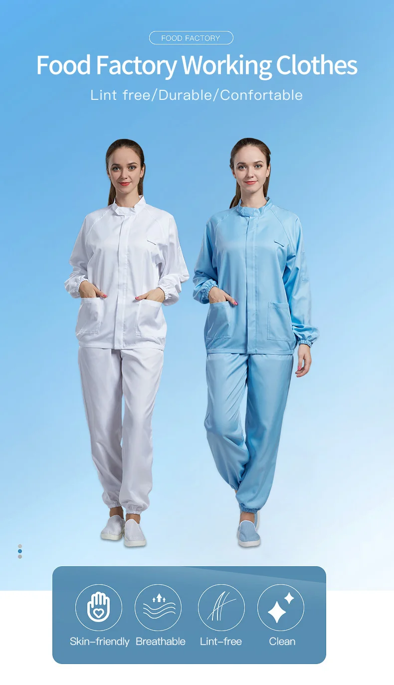 Hot Sale Fast Food Factory Worker Uniforms Food Beverage Additives Fruit Preserves Jams Flour