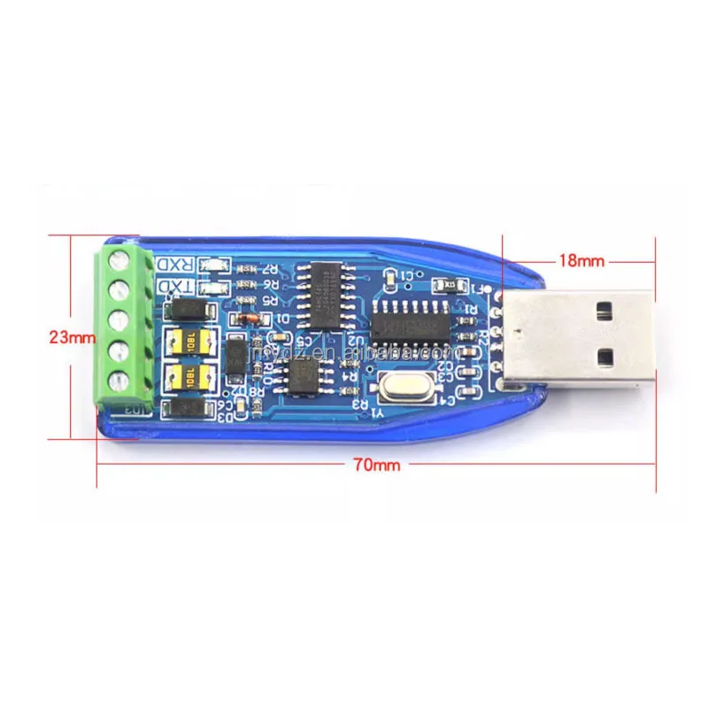 USB-zu-RS485/RS232 Konverter – Bidirektionaler Se Produktbild-Vorschau 3