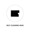 Self-cleaning Head