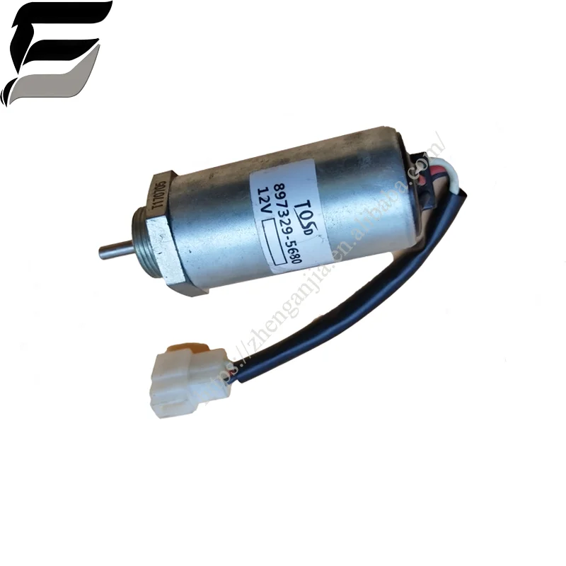 12Vソレノイドバルブ897329-5680ストップソレノイド8973295680日立EX55