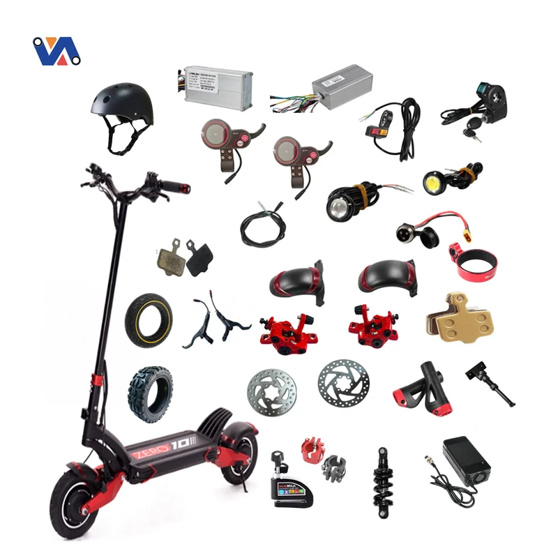 New Image Various Zero Escooter Part Tire Tube Light Fender Brake For