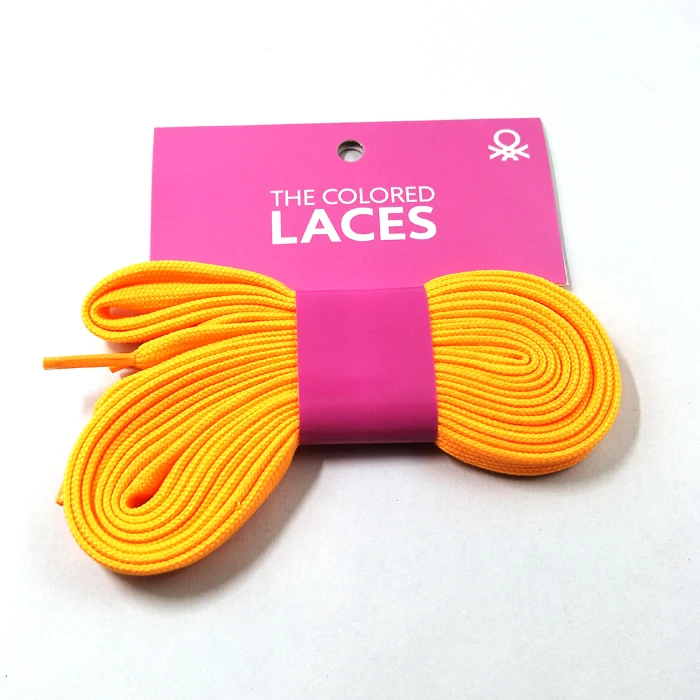 With Unique Packaging for Custom  Polyester Material Plastic Tip  Shoelace