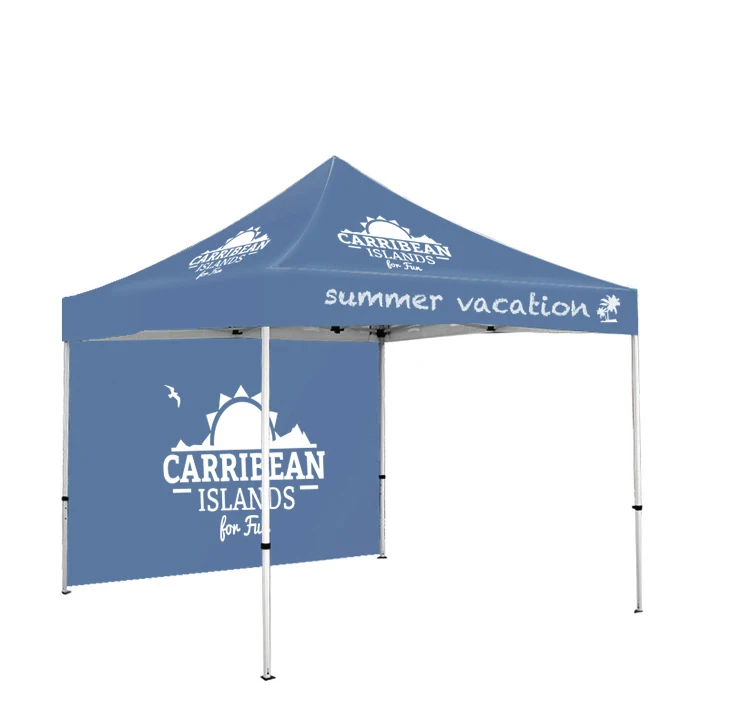 ADMAX Custom 10X10ft Pop-up Gazebo Canopy Portable Alu Frame Tent Oxford Cover for Outdoor Advertising Logo Trade Shows Events