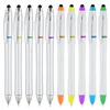 Flat head - pen barrel silver model
