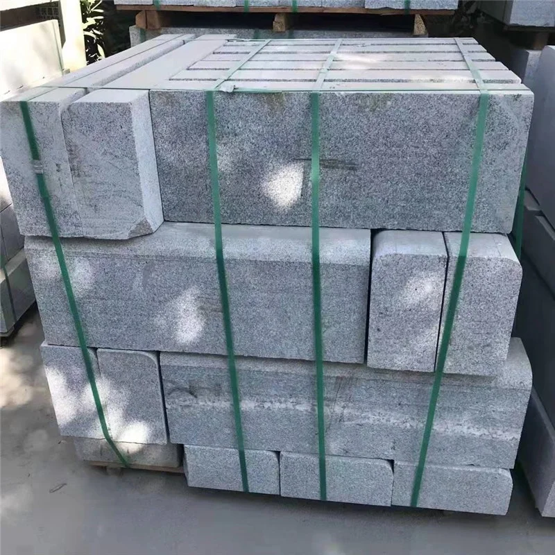 product dark grey granite flamed kerbstone curbstone curb kerbs bording bord road side stone landscapings-3