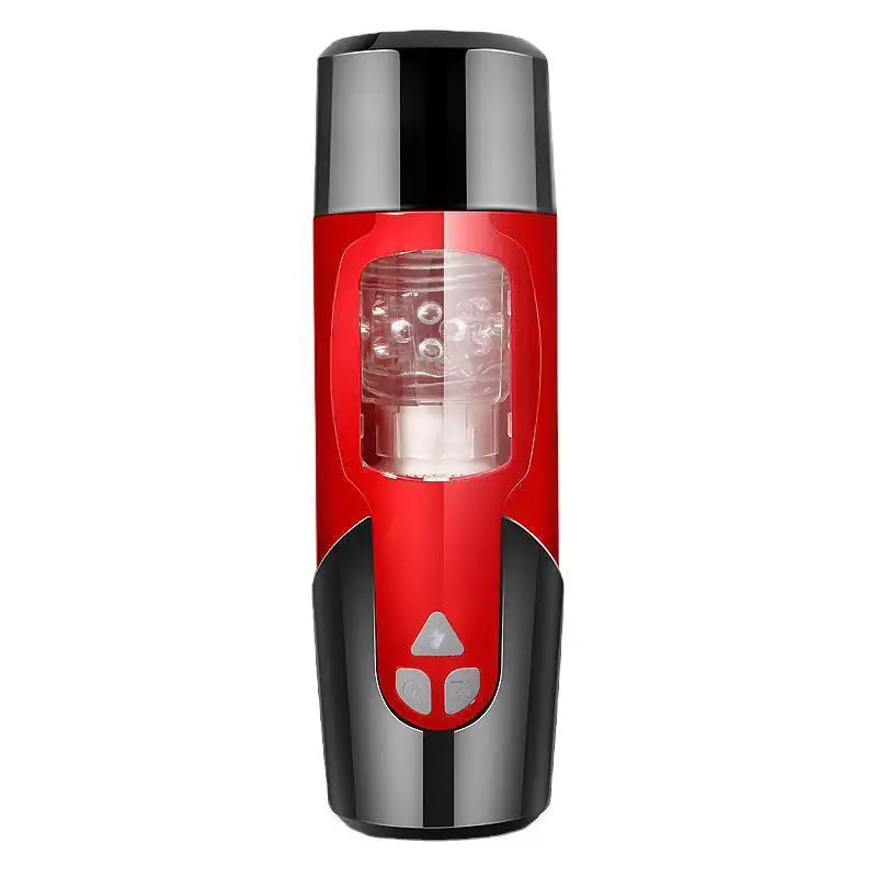 Fully Automatic Telescopic Rotation Man Masturbator Sex Toy Smart Voice Strong Sucker Masturbation Cup Using Medica