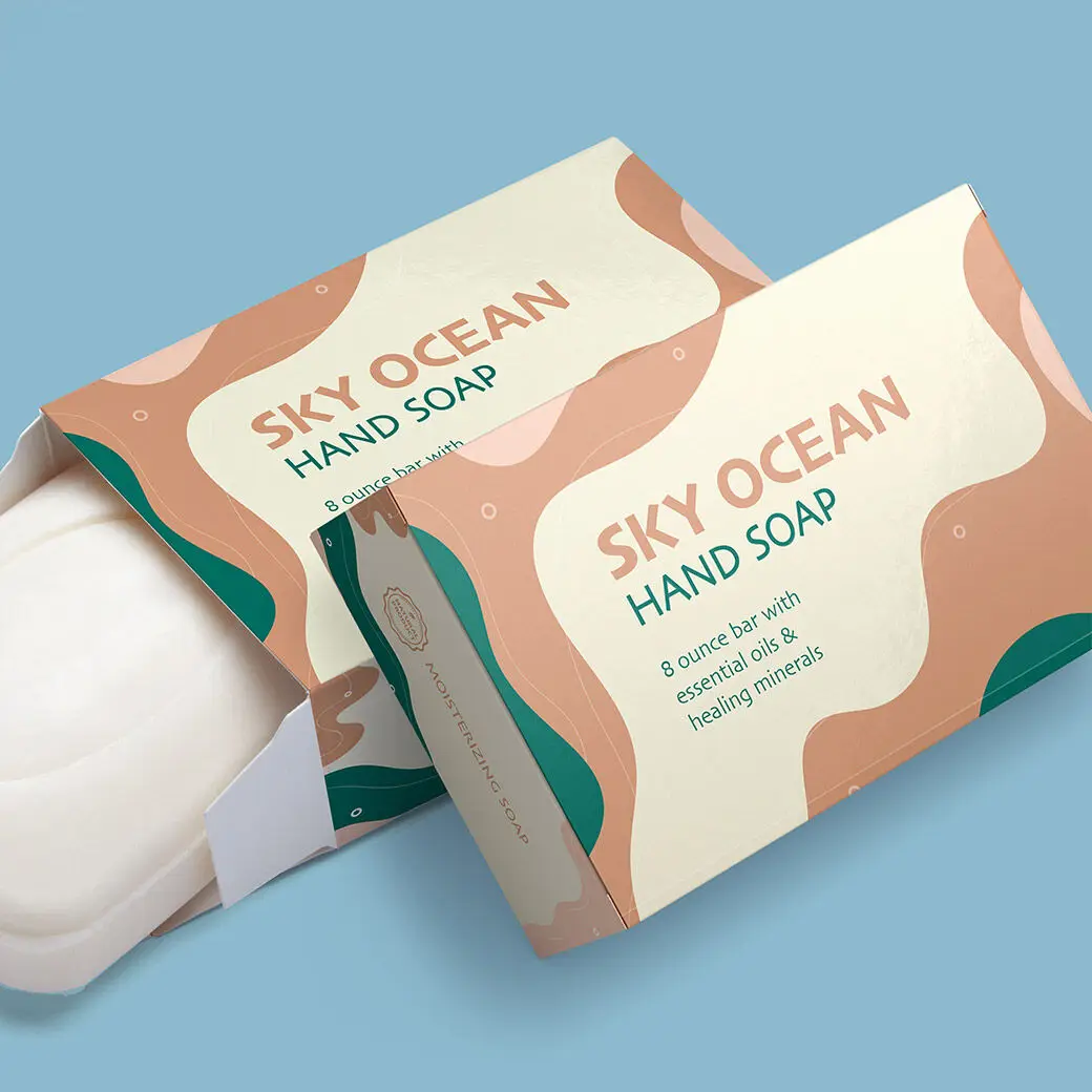 Wholesale Cheap Environmentally Friendly Boxes Custom Logo Cute Design Luxury Soap Packaging for Handmade Soap