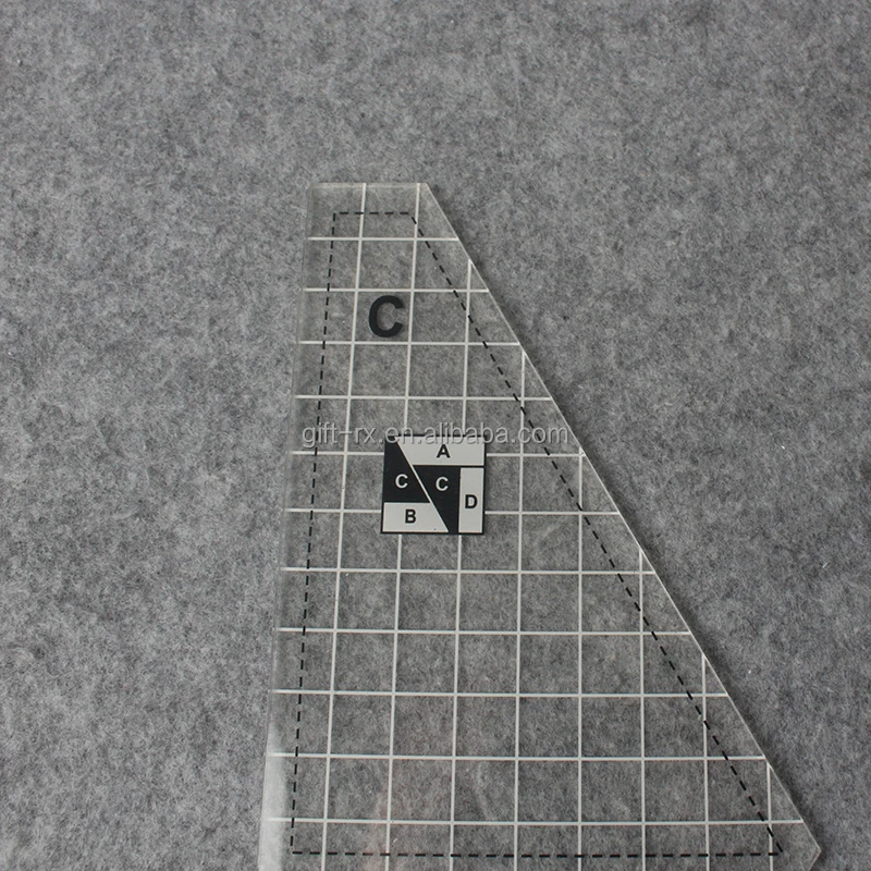 Пользовательская печатная акриловая пластиковая Лазерная режущая линейка для школы и продвижения по службе уникальный Токен