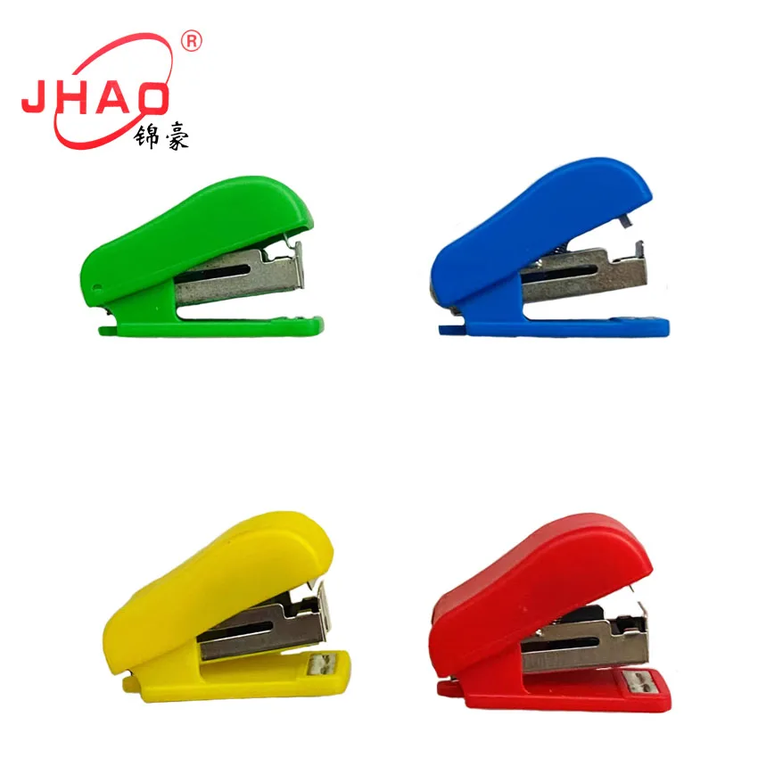 Creative Fancy Colorful Mini Stapler No.10 Office Plastic Stapler For