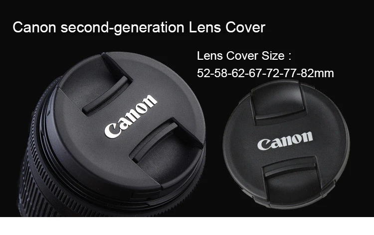 RingTeam Lens Cover 52/58/62/67/72/77/82mm Second-Generation Lens Cover for Canon details