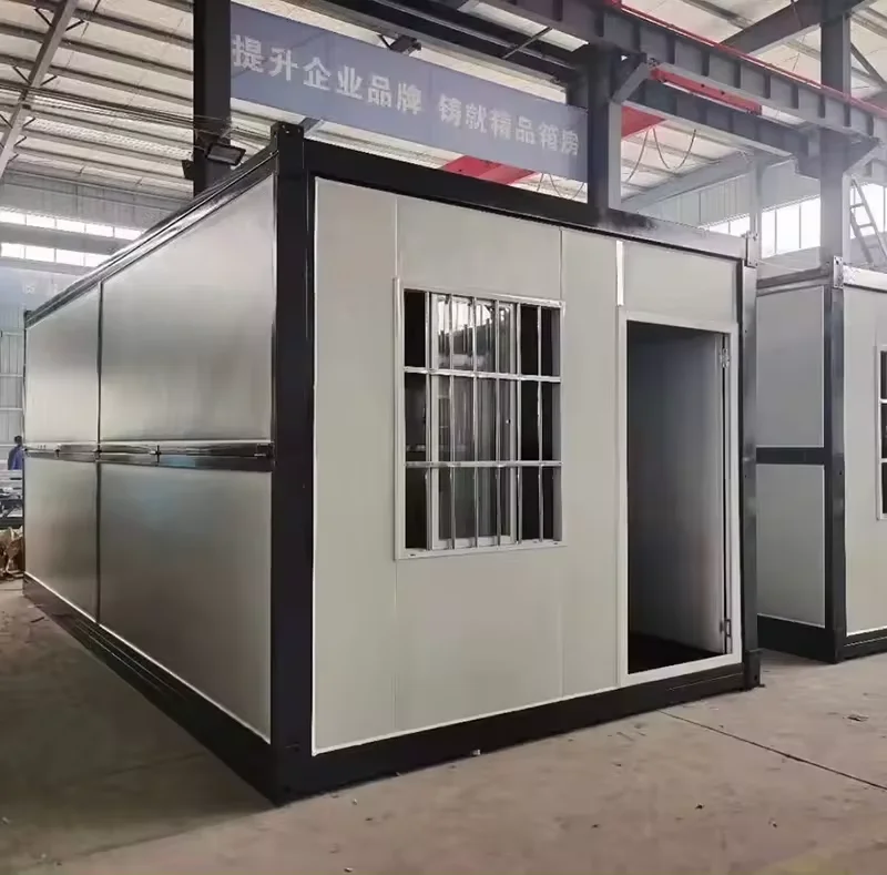 Kualitas Tinggi 20ft Kontainer Pengiriman Baja Modul Portable Bangunan Internasional untuk Penggunaan Kantor Dibuat di China Ukuran Norwegia