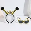 No14 hairband glasses long antennae