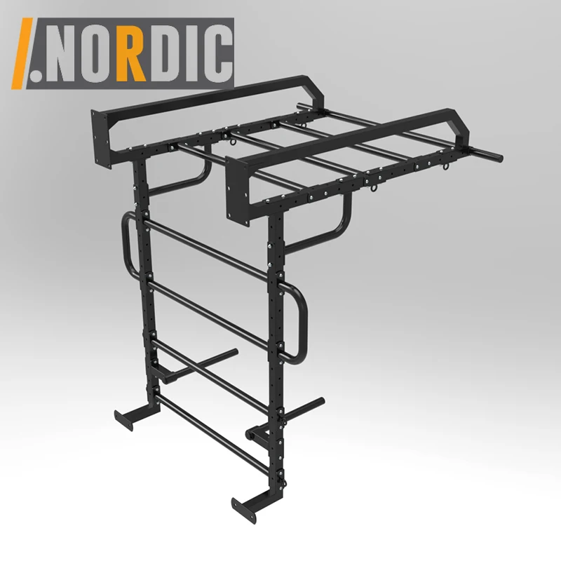 Wall Mount Multi Functional Joist Mount Pull Up Bar Ladder Stall Bar