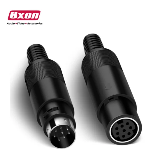 Tomar un baño estrés Portavoz Wholesale Bxon Mini din 8 pin male solder type socket Connectors From  m.alibaba.com