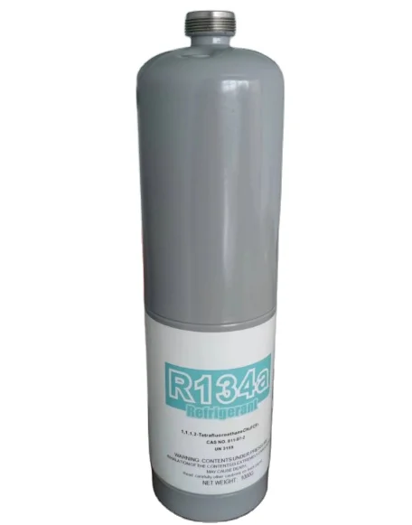 DOT-39 Certified Empty R134A Calibration Gas Bottles CGA600 Calibration Gas Cylinders