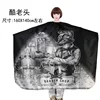 Cool old man wrap cloth