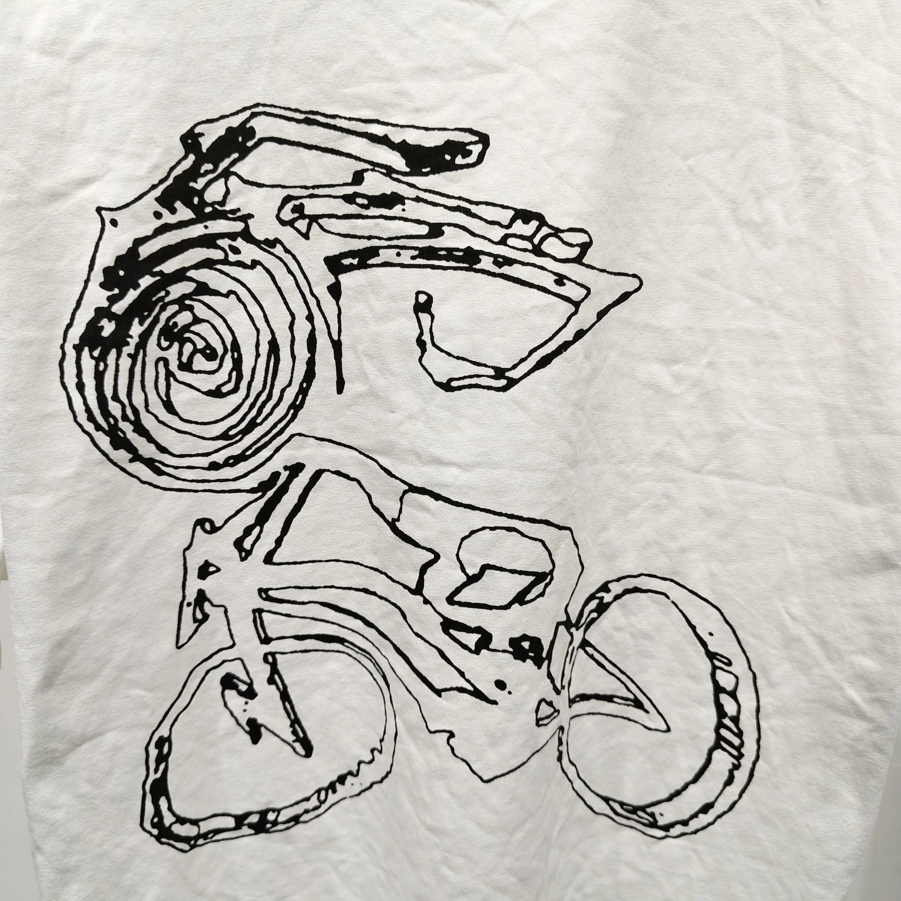 Custom Summer Boxy Oversize 260GSM Screen Printed Graphic Short Sleeve Acid Wash Distressed Men T Shirt gallery 4