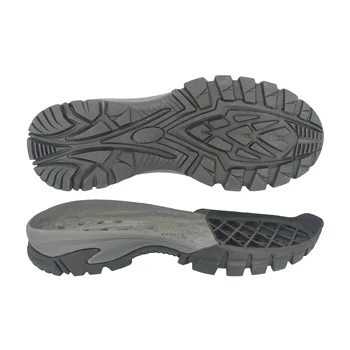 RISVINCI wholesale wear-resistant running sole non slip rubber soles stylish lightweight shoe soles of outdoor shoes