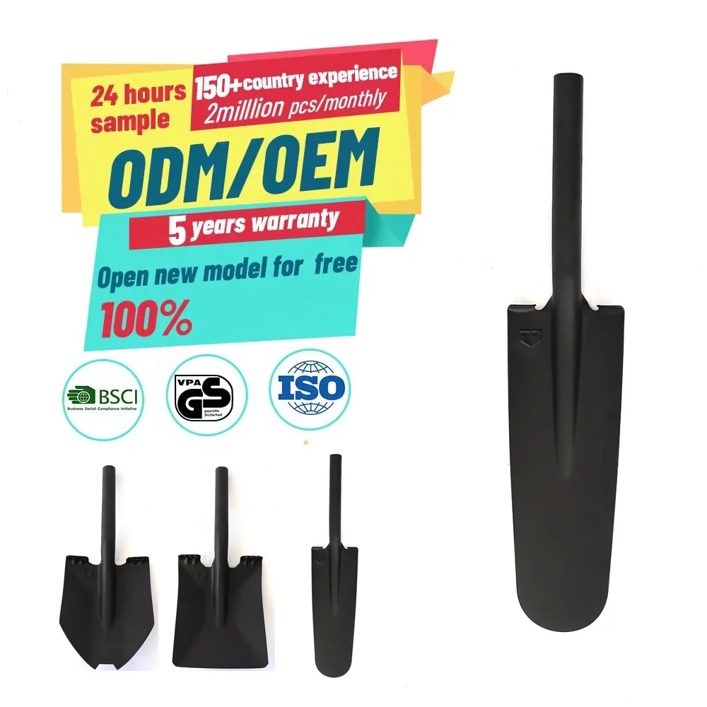 Pinakamahusay na Pabrika sa Tsina – Direktang Produkto para sa Pagsasaka, Agrikultura, Hardin, at Konstruksyon: Parisukat na Itim na Kutsara para sa Hardin