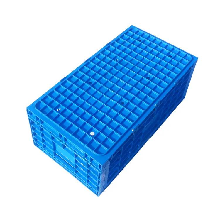 Join HDPE Plastic Foldable Transport Egg Crate Moving Tote Box Collapsible Collapsible Container Crate Collapsible Container