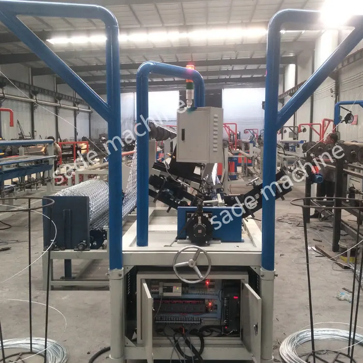 User Friendly Sade Fence Machine with CNC Touch Screen for Customizable Mesh Size and Patterns
