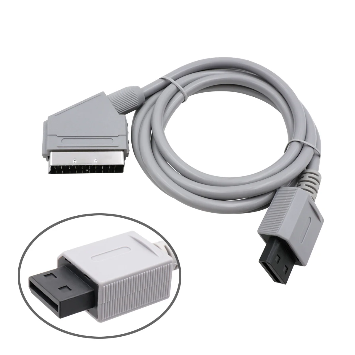 Laudtec LX321 Accesorios de Juego de Alta Definición con cable Scart de alta calidad completamente nuevo para N64 Dreamcast MD1 2 WII PS1 2 XBOX