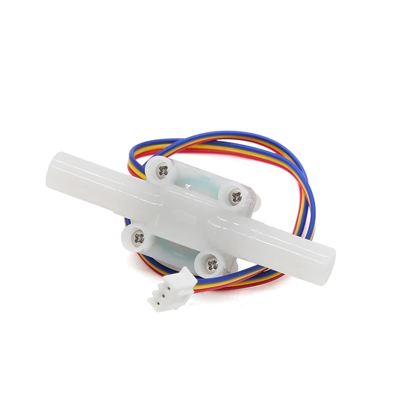 PVDF Flow Sensor ZJTM-05A Hall Effect Flow Switch 3/8 Connection Chemical Acids Counter Turbine Flowmeter for Farm Machines