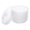 Caja transparente para limpiar brocas de uñas