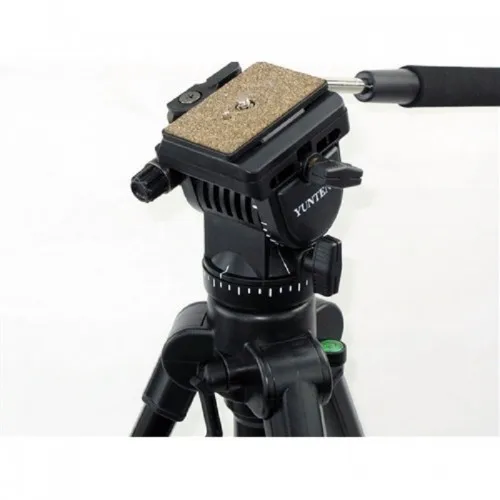 Trepied Yunteng VCT-590 avec tête d'amortissement pour Canon Nikon Sony  Samsung DSLR Camera