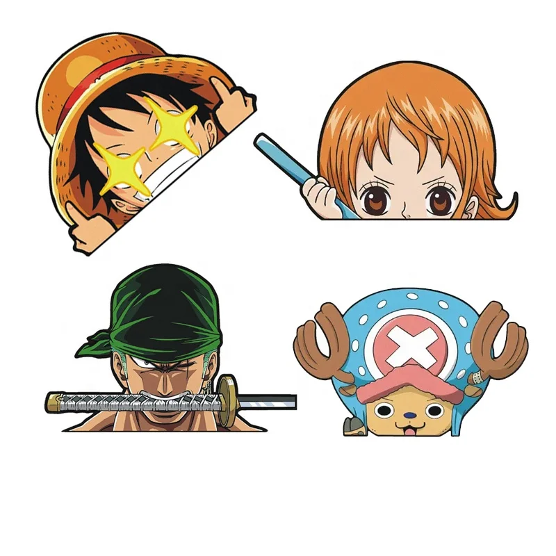One Piece Straw Hat Pirates Anime Vinyl Decal