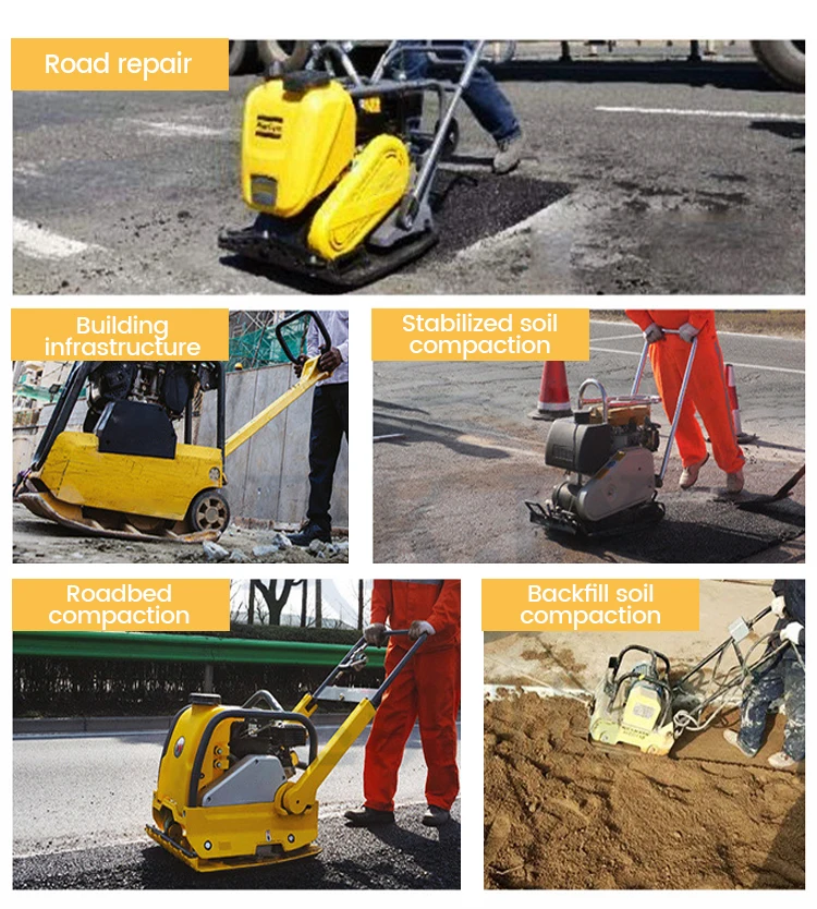 Petrol powered plate compactor soil compacting machine| Alibaba.com