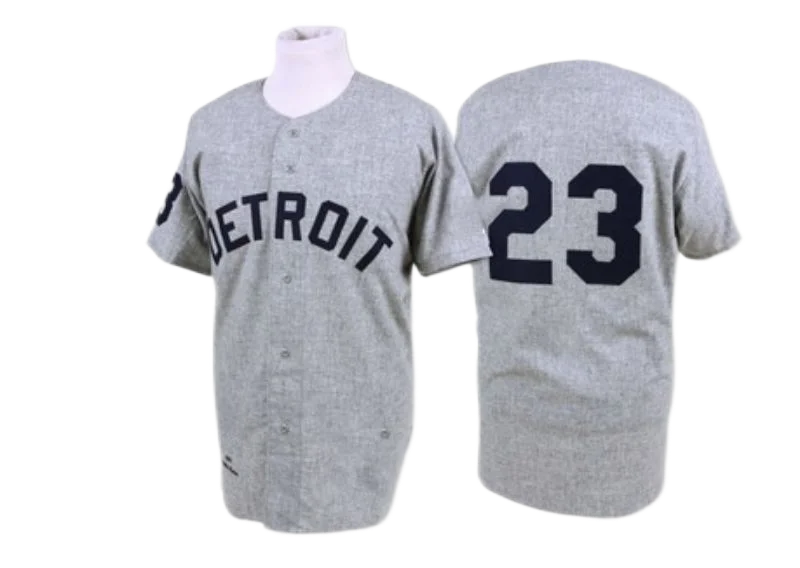 Wholesale Men's 1968 Detroit 13 Lance Parrish 6 Al Kaline 17 Denny McLain  23 Willie Horton Throwback Jersey stitched From m.