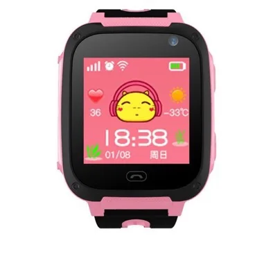 Kids Smart Watch S4  with SIM Card LBS SOS Camera Tracking Watch for Children
