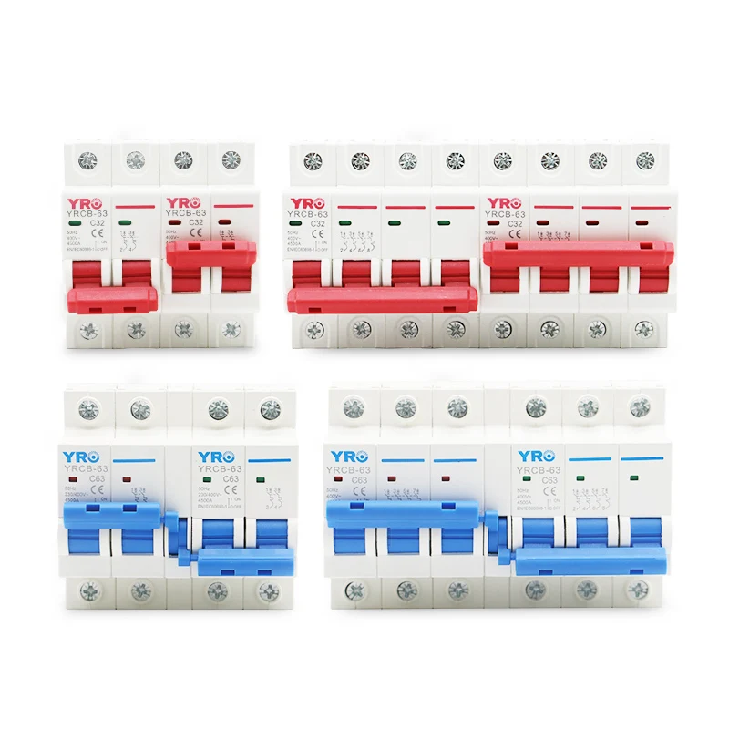 Manual Transfer Switch  MTS Double Power Interlock Circuit Breaker