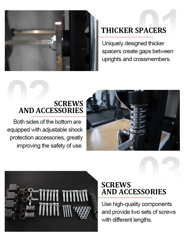 Factory New Design Rack Attachment Power Squat Training Smith Machine ...