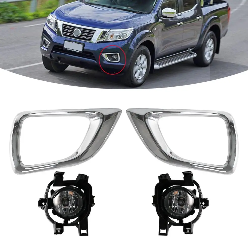 Keen Car Chrome Fog Lamp For Nissan Navara Np300 2015-2020 Front Bumper  Light Driving Foglights 12v Head Lamp - Buy Navara Fog Light,Driving Fog  Light