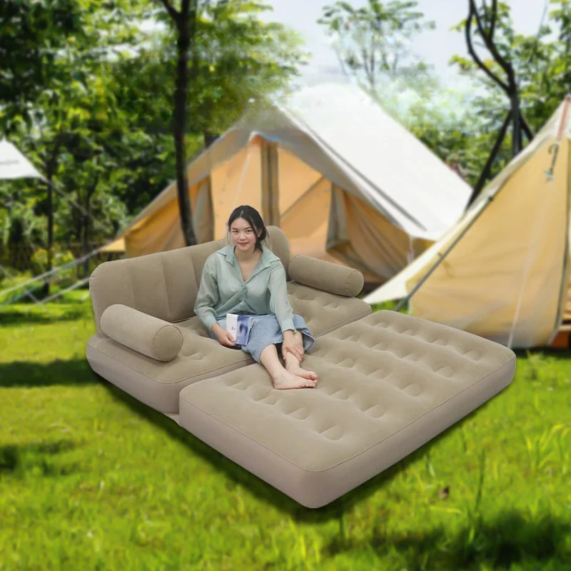Inflatable Camping Sofa Couch - Modern Outdoor Lounger, OEM