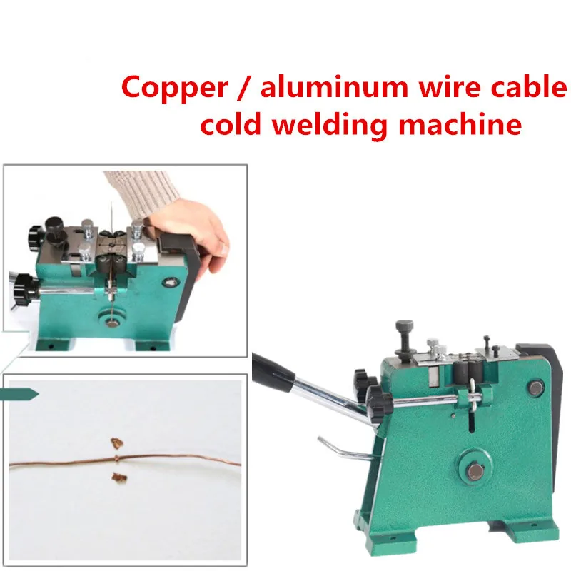 Optical Fiber Cold Pressure Welder Desktop Type Cold Welding Machine for Copper and Aluminum Wire Welder