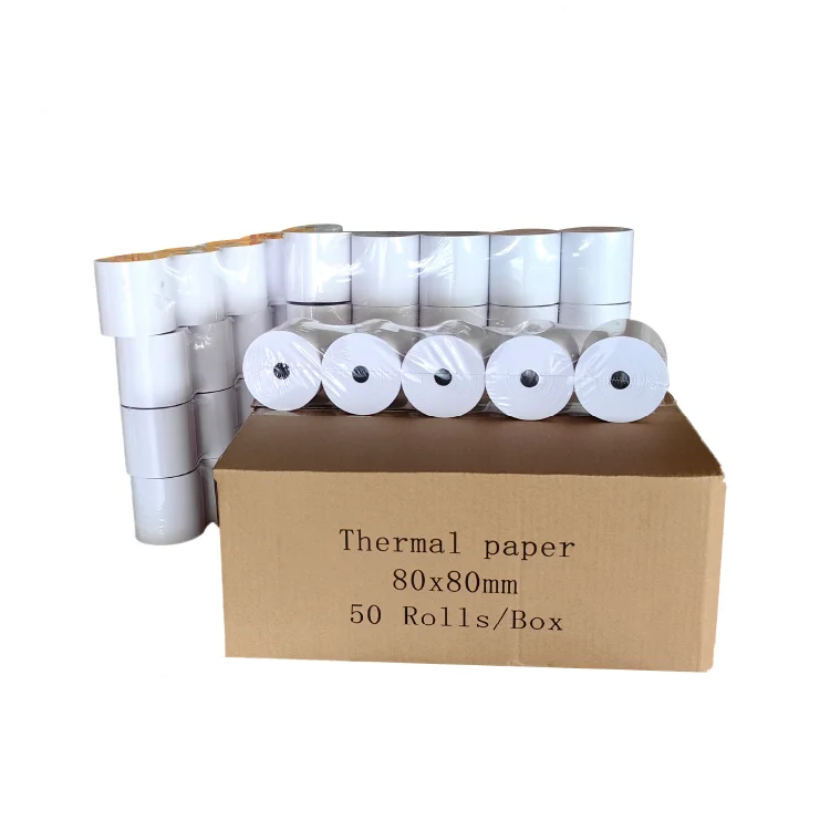 Manufacture Wholesale 100% Pure Wood Pulp Printer Thermal Receipt Paper Rolls
