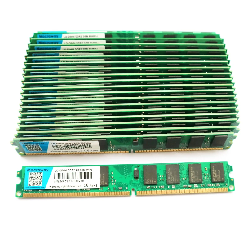 8GB (2 X 4GB) DDR2 DIMM (240 ピン) 800Mhz PC2 6400 PC2 6300 8 GB
