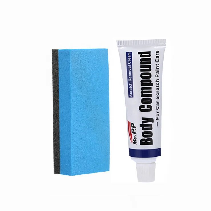 Car Scratch Repair Wax Kit With Polishing Compound, Paint Care