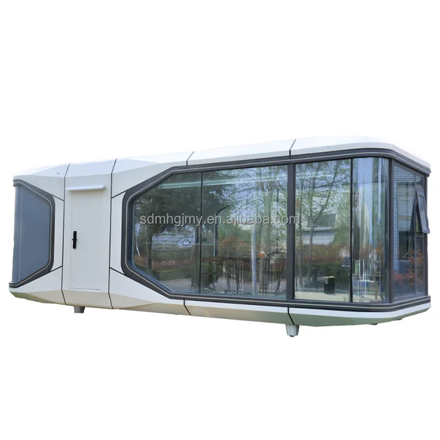 Mobile house Party Tent Outdoor Bar prefab Office Pod container house Moving Head Space Capsule House